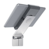 Floor Stand Tablet Holder, Silver-charcoal Gray