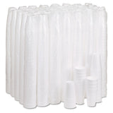 Foam Drink Cups, 16oz, White, 25-bag, 40 Bags-carton