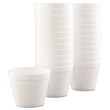 Foam Containers, 24 Oz, White, 25-bag, 20 Bags-carton