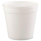 Foam Containers, 32 Oz, White, 25-bag, 20 Bags-carton