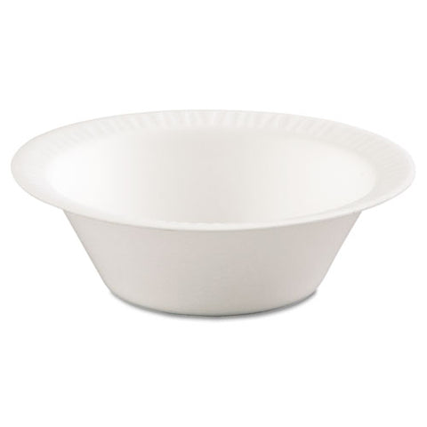 Non-laminated Foam Dinnerware, Bowl, 5 Oz, White, 125-pack, 8 Packs-carton