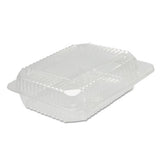 Staylock Clear Hinged Lid Containers, 6 X 7 X 2.1, Clear, 125-packs, 2 Packs-carton