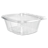 Clearpac Container, Tamper Resistant Flat Lid, 16 Oz, 4.9 X 2.5 X 5.5, Clear, 200-carton
