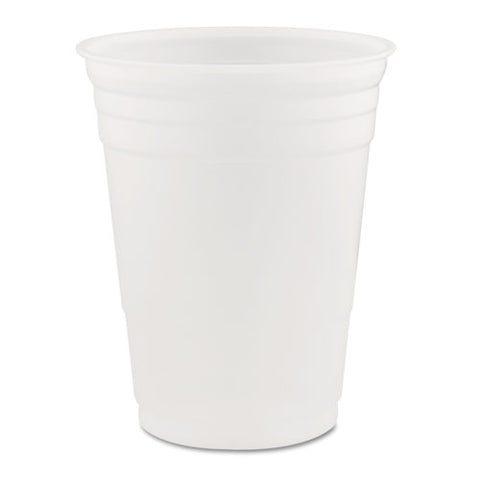 Conex Translucent Plastic Cold Cups, 16oz, 1000-carton