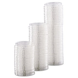 Portion-soufflé Cup Lids, Fits 0.5-1 Oz Cups, Pet, Clear, 2,500-carton