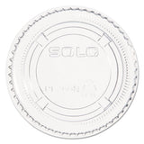 Portion-soufflé Cup Lids, Pet, Clear, 2,500-carton