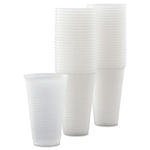 Conex Galaxy Polystyrene Plastic Cold Cups, 16oz, 50 Sleeve, 20 Bags-carton