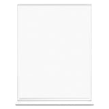 Classic Image Double-sided Sign Holder, 8 1-2 X 11 Insert, Clear