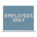 Classic Image Double-sided Sign Holder, 11 X 8 1-2 Insert, Clear