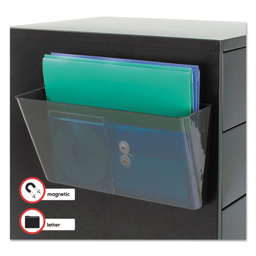 Magnetic Docupocket Wall File, Letter, 13 X 7 X 4, Smoke – Government ...