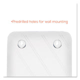 Docuholder For Countertop-wall-mount, Magazine, 9.25w X 3.75d X 10.75h, Clear