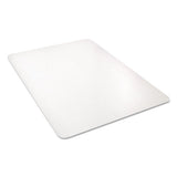 All Day Use Chair Mat - All Carpet Types, 45 X 53, Rectangle, Clear