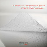 All Day Use Chair Mat - All Carpet Types, 45 X 53, Rectangle, Clear