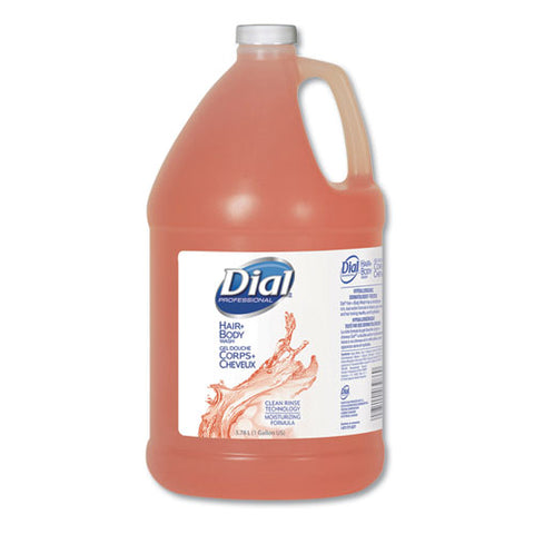 Body And Hair Care, Gender-neutral Peach Scent, 1 Gal Bottle, 4-carton