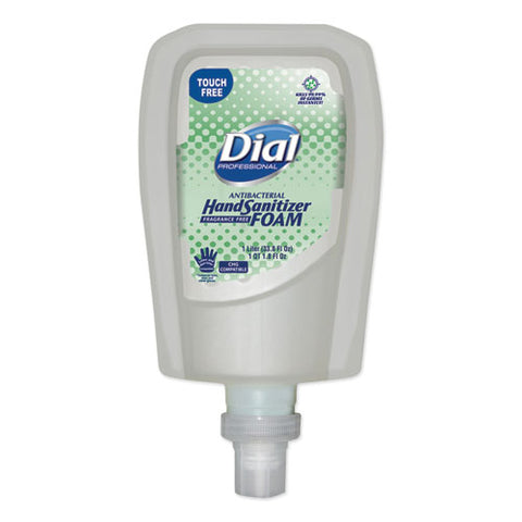 Fit Fragrance-free Antimicrobial Touch-free Dispenser Refill Foam Hand Sanitizer, 1000 Ml, 3-carton