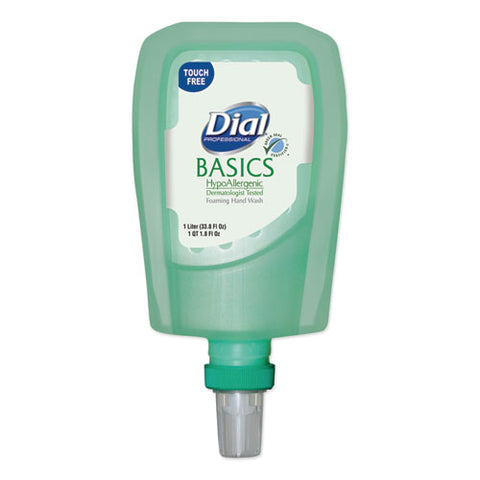 Fit Basics Hypoallergenic Foaming Hand Wash Universal Touch Free Refill, Honeysuckle, 1,000 Ml Refill