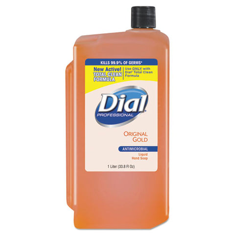 Gold Antimicrobial Liquid Hand Soap, Floral Fragrance, 1,000 Ml Refill, 8-carton
