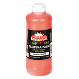 Ready-to-use Tempera Paint, Orange, 16 Oz