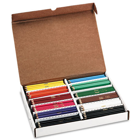 Colored Pencil Set Master Pack, 3.3 Mm, 2b (#1), Assorted Lead-barrel Colors, 288-box