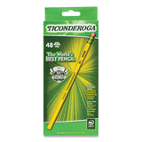 Pencils, Hb (#2), Black Lead, Yellow Barrel, 48-pack