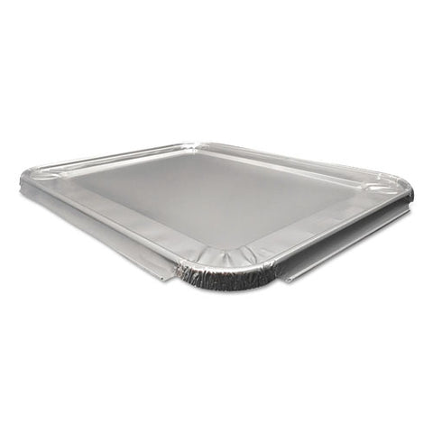 Aluminum Steam Table Lids For Heavy-duty Half Size Pan, 100 -carton