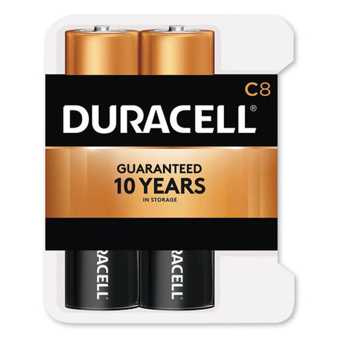 Coppertop Alkaline C Batteries, 8-pack