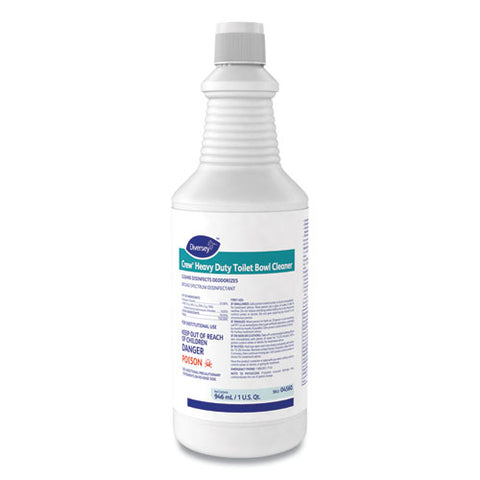 Crew Heavy Duty Toilet Bowl Cleaner, Minty, 32 Oz Squeeze Bottle, 12-carton