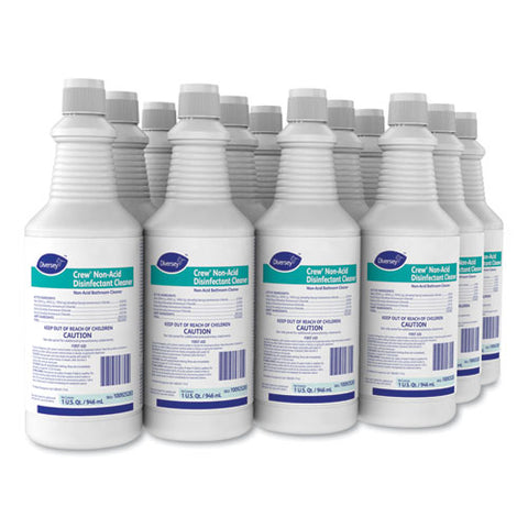 Crew Neutral Non-acid Bowl And Bathroom Disinfectant, 32 Oz Squeeze Bottle, 12-carton