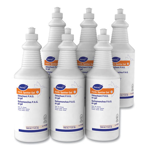 Paint, Oil And Grease Spotter Gel, Fruity Scent, 32 Oz Squeeze Bottle, 6-carton