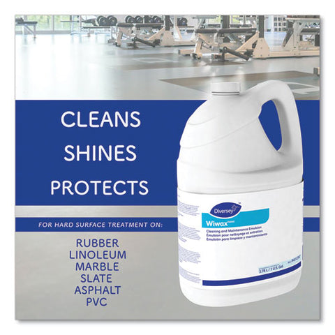 Wiwax Cleaning And Maintenance Solution, Liquid, 1 Gal Bottle, 4-carton