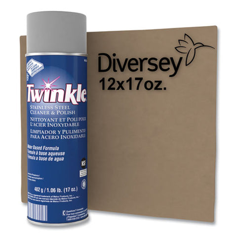 Stainless Steel Cleaner And Polish, 17 Oz Aerosol Spray, 12-carton