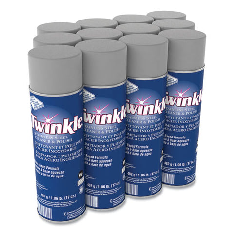 Stainless Steel Cleaner And Polish, 17 Oz Aerosol Spray, 12-carton