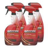 Spitfire All Purpose Power Cleaner, Liquid, 32 Oz Spray Bottle, 4-carton