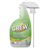 Crew Bathroom Disinfectant Cleaner, Floral Scent, 32 Oz Spray Bottle, 4-carton