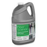 Floor Science Cleaner-restorer Spray Buff, Citrus Scent, 1 Gal Bottle, 4-carton