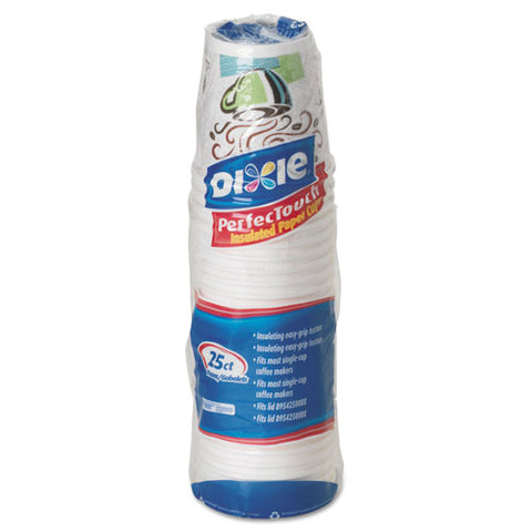 Hot Cups, Paper, 10oz, Coffee Dreams Design, 500-carton