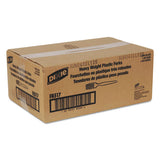 Plastic Cutlery, Heavyweight Forks, Black, 1,000-carton