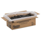 Plastic Cutlery, Heavy Mediumweight Knives, Black, 1,000-carton