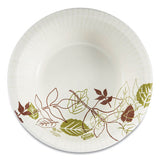 Pathways Heavyweight Paper Bowls, 20oz, Green-burgundy, 500-carton