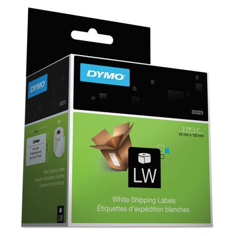Labelwriter Shipping Labels, 2.12" X 4", White, 220 Labels-roll