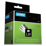 Labelwriter Business-appointment Cards, 2" X 3.5", White, 300 Labels-roll