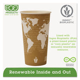 World Art Renewable Compostable Hot Cups, 20 Oz., 50-pk, 20 Pk-ct