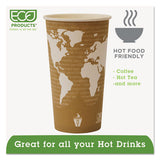 World Art Renewable Compostable Hot Cups, 20 Oz., 50-pk, 20 Pk-ct