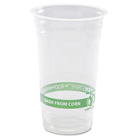 Greenstripe Renewable And Compostable Cold Cups - 24 Oz, 50-pack, 20 Packs-carton