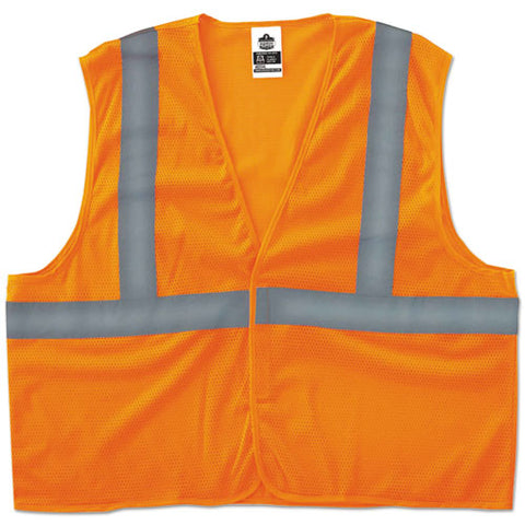Glowear 8205hl Type R Class 2 Super Econo Mesh Vest, Orange, L-xl