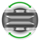 Coffee Pod Carousel, Fits 30 Pods, 6 7-8 X 6 7-8 X 12 5-8, Black