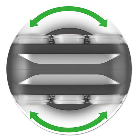 Coffee Pod Carousel, Fits 30 Pods, 6 7-8 X 6 7-8 X 12 5-8, Black