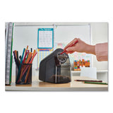 Model 1670 School Pro Classroom Electric Pencil Sharpener, Ac-powered, 4 X 7.5 X 7.5, Black-gray-smoke