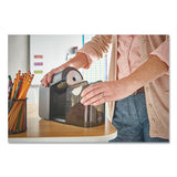 Model 1675 Teacherpro Classroom Electric Pencil Sharpener, Ac-powered, 4 X 7.5 X 8, Black-silver-smoke