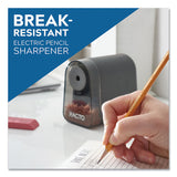 Model 19501 Mighty Mite Home Office Electric Pencil Sharpener, Ac-powered, 3.5 X 5.5 X 4.5, Black-gray-smoke
